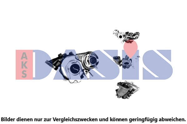 Turbocompresseur, suralimentation AKS DASIS 145002N