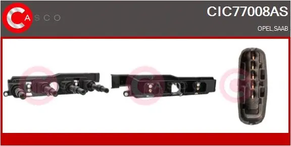Bobine d'allumage CASCO CIC77008AS