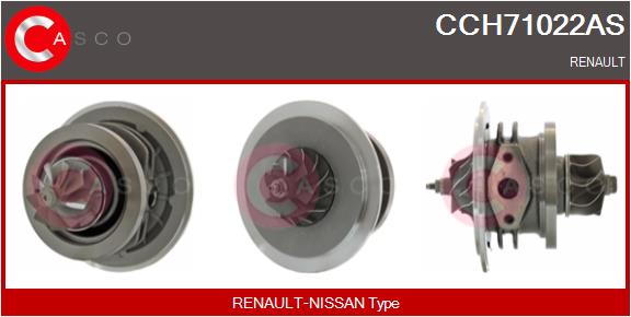 Groupe carter, turbocompresseur CASCO CCH71022AS