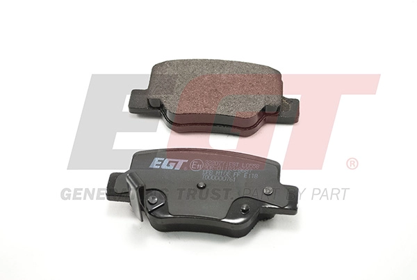 Kit de plaquettes de frein, frein à disque EGT 322077iEGT