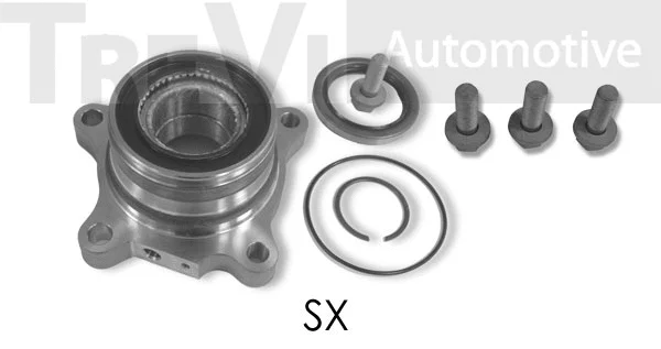Kit de roulements de roue TREVI AUTOMOTIVE WB2298