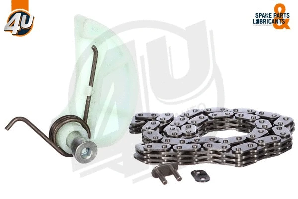 Chaîne, commande de pompe à huile 4U Autoparts 44096VV