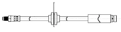 Flexible de frein Technika 49213