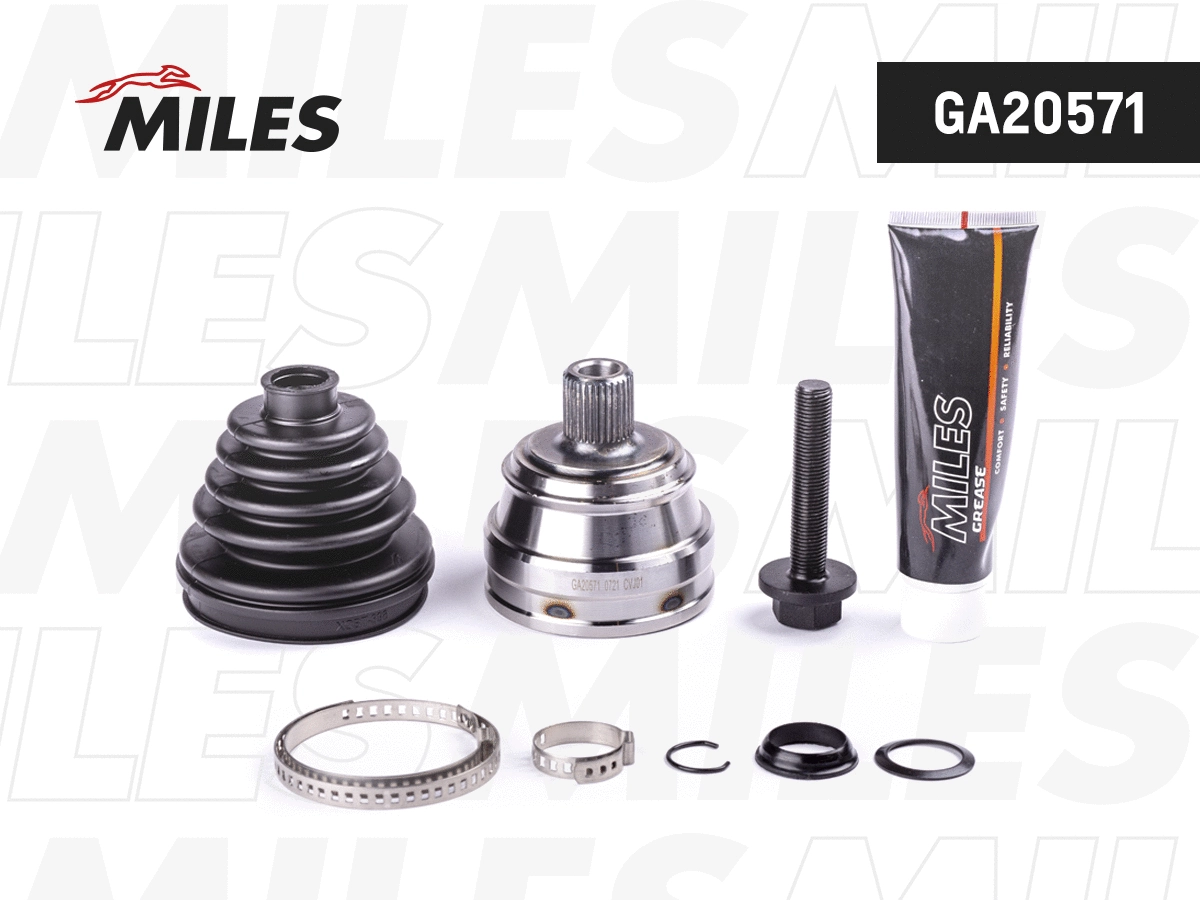 Jeu de joints, arbre de transmission MILES GA20571