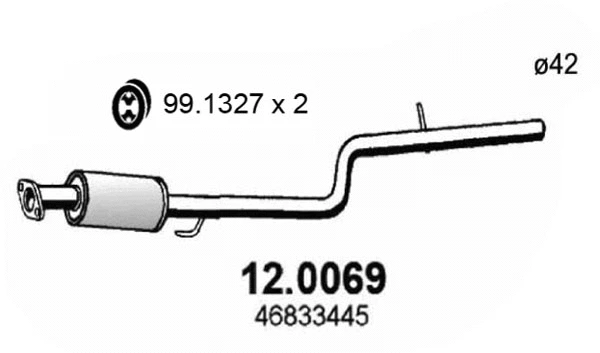 Catalyseur ASSO 12.0069