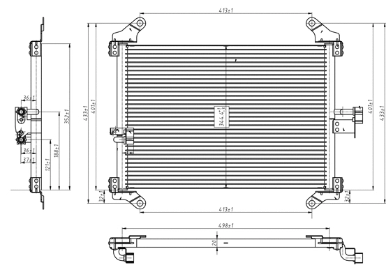 Condenseur, climatisation PowerMax 7110242