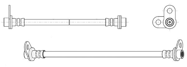 Flexible de frein CEF 512785