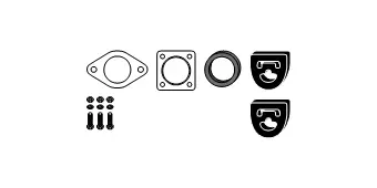 Kit d'assemblage, système d'échappement HJS 82 13 2647