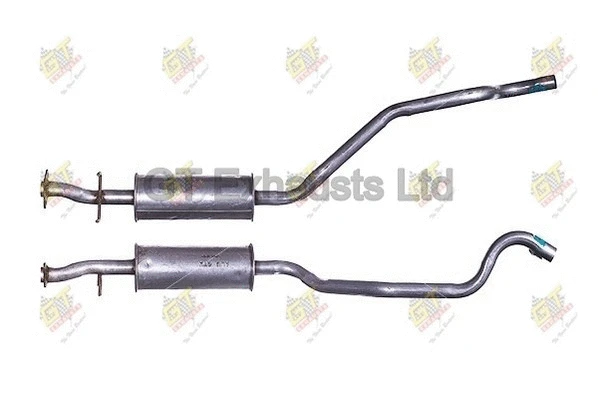 Silencieux central GT Exhausts GGM112