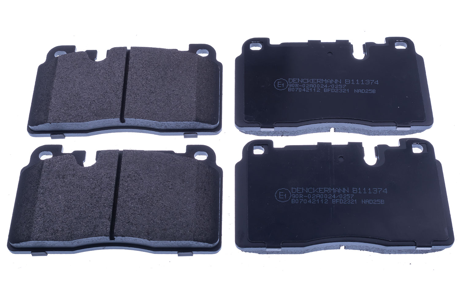 Kit de plaquettes de frein, frein à disque DENCKERMANN B111374