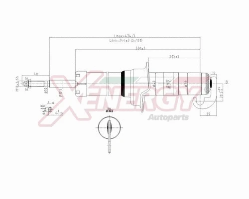 Amortisseur AP XENERGY X025340