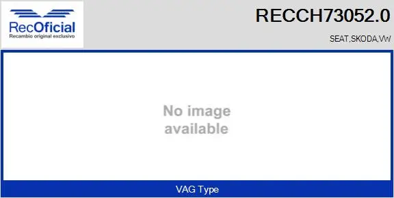Groupe carter, turbocompresseur RECOFICIAL RECCH73052.0