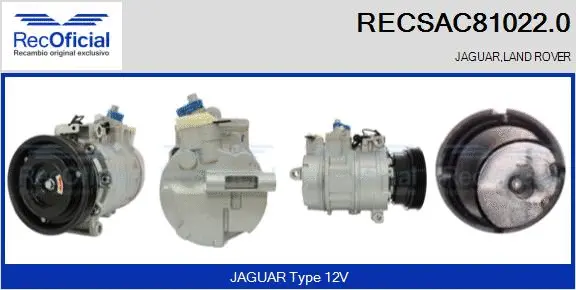 Compresseur, climatisation RECOFICIAL RECSAC81022.0