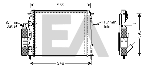 Module de refroidissement EACLIMA 38F60001