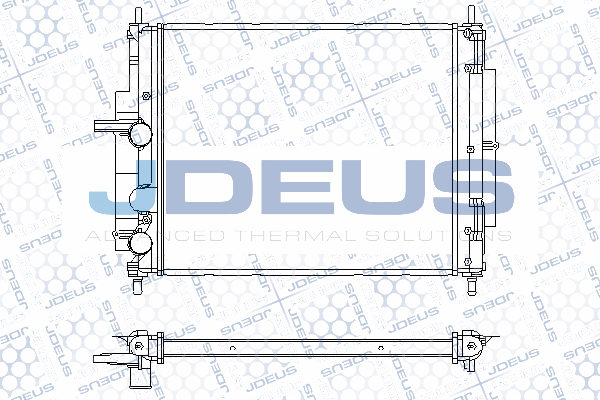 Radiateur, refroidissement du moteur JDEUS RA0111110