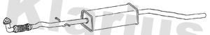 Silencieux central KLARIUS GM1156Q