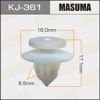 Clip, enjoliveur MASUMA KJ-361