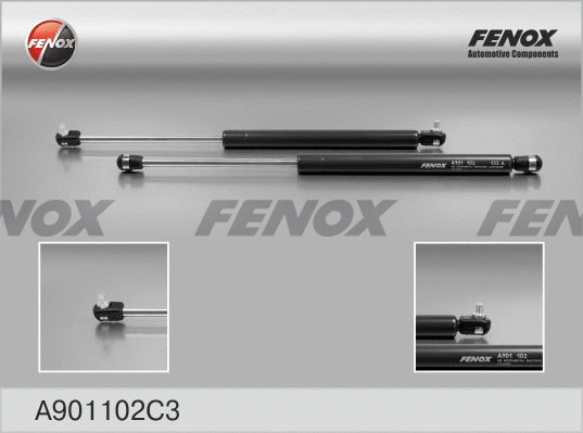 Vérin de hayon, de coffre FENOX A901102C3