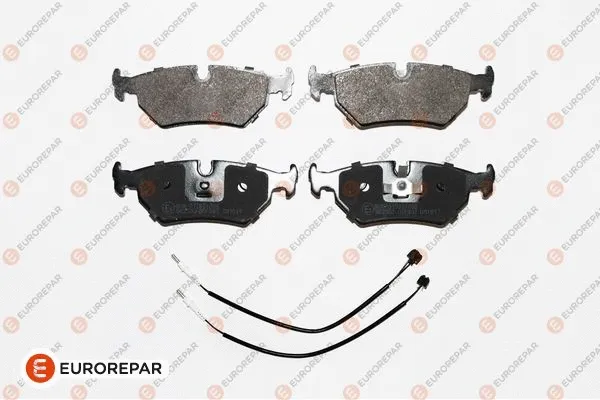 Kit de plaquettes de frein, frein à disque EUROREPAR 1617276580