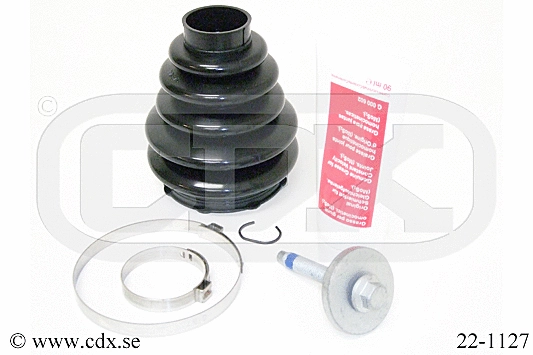 Jeu de joints-soufflets, arbre de commande CDX 22-1127