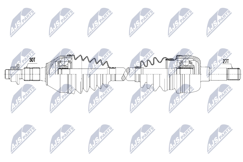 Arbre de transmission NTY NPW-PL-148