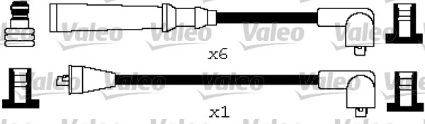 Kit de câbles d'allumage VALEO 346588