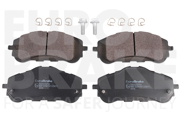 Kit de plaquettes de frein, frein à disque EUROBRAKE 5502223754