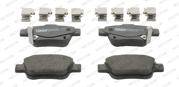 Kit de plaquettes de frein, frein à disque FERODO FDB1649
