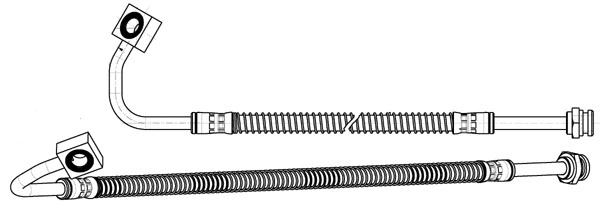 Flexible de frein CEF 512896