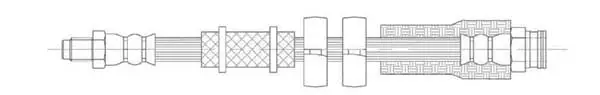 Flexible de frein Technika 42203