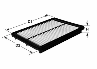 Filtre à air CLEAN FILTERS MA3046