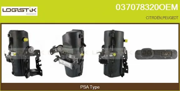 Pompe hydraulique, direction LGK 037078320OEM