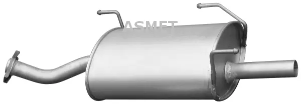 Silencieux arrière ASMET 14.046