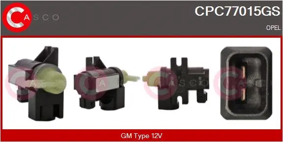 Transmetteur de pression, contrôle des gaz d'échappement CASCO CPC77015GS