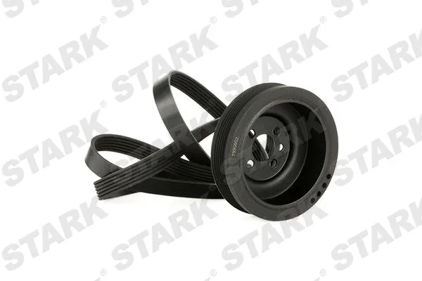 Jeu de courroies trapézoïdales à nervures Stark SKRBS-1200532