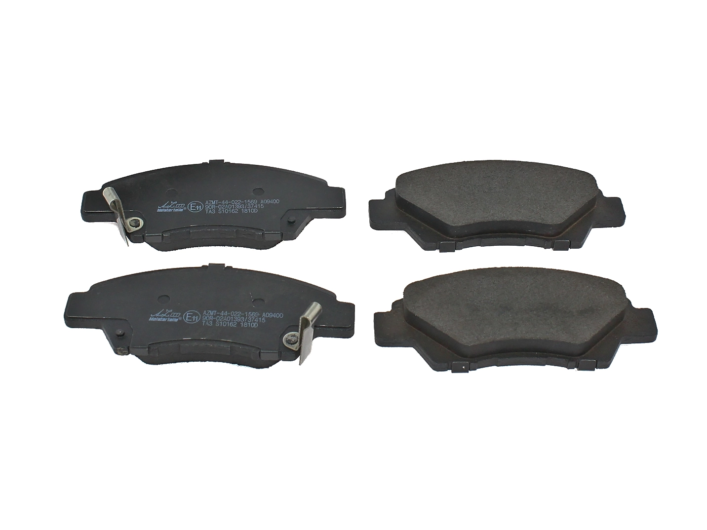 Kit de plaquettes de frein, frein à disque A.Z. Meisterteile AZMT-44-022-1569