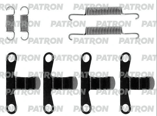 Kit d'accessoires, mâchoires de frein de stationnement PATRON PSRK0109