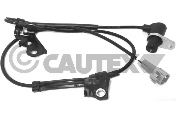 Capteur, vitesse de roue CAUTEX 755236