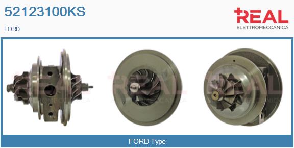 Groupe carter, turbocompresseur REAL 52123100KS