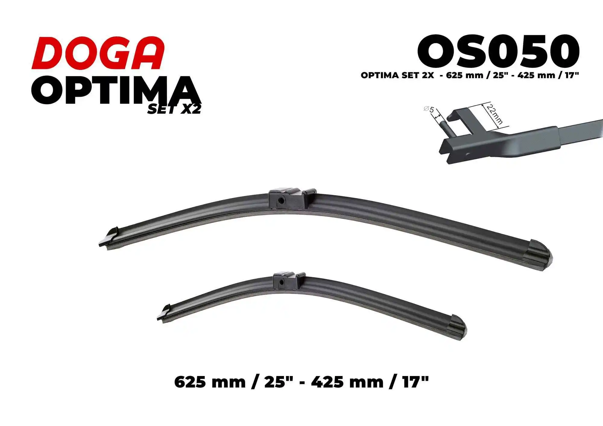 Balai d'essuie-glace DOGA OS050