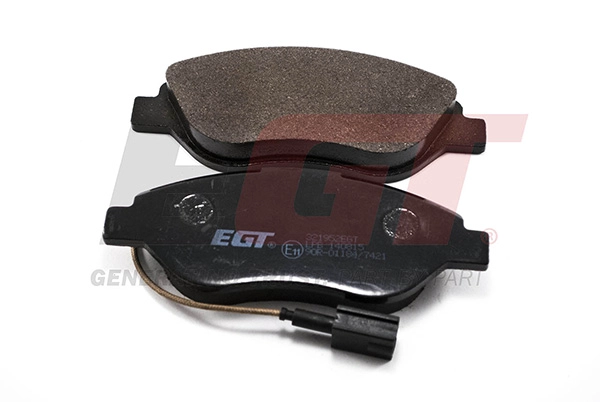 Kit de plaquettes de frein, frein à disque EGT 321952EGT