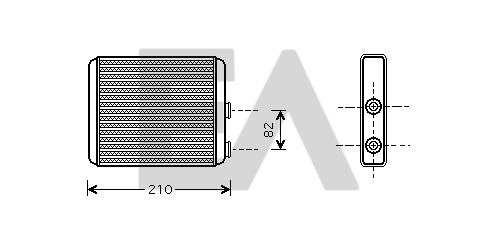Système de chauffage EACLIMA 45C54034