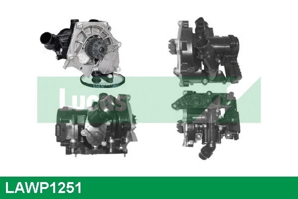 Pompe à eau, refroidissement du moteur LUCAS LAWP1251