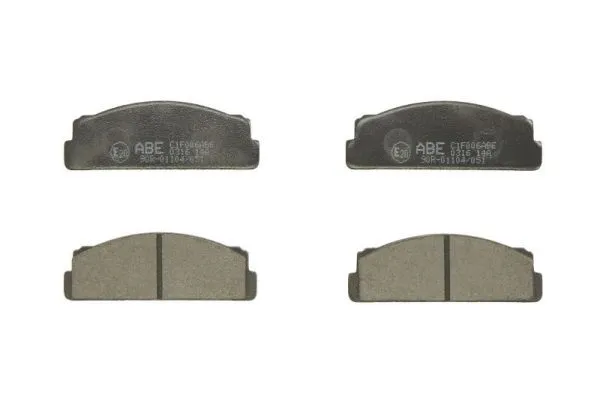 Kit de plaquettes de frein, frein à disque ABE C1F006ABE