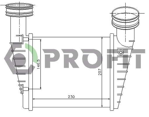 Refroidisseur d'air de suralimentation PROFIT PR 9559T1