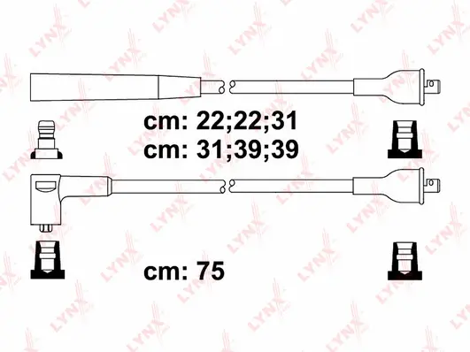 Kit de câbles d'allumage LYNXAUTO SPC7535