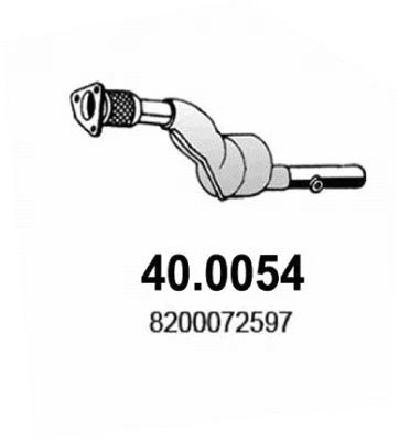 Catalyseur ASSO 40.0054