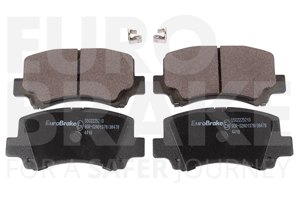 Kit de plaquettes de frein, frein à disque EUROBRAKE 5502225210
