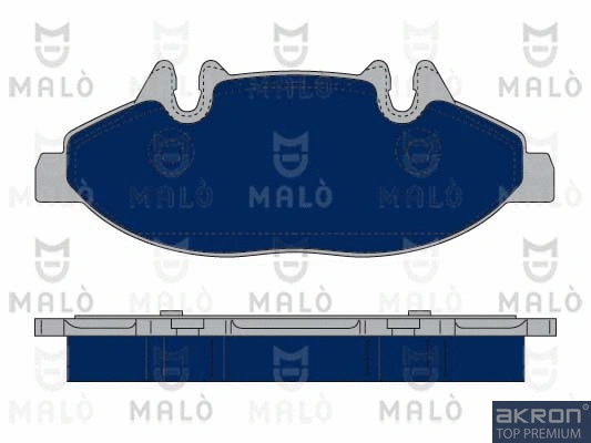 Kit de plaquettes de frein, frein à disque AKRON-MALÒ 1050208