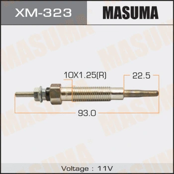 Bougie de préchauffage MASUMA XM-323